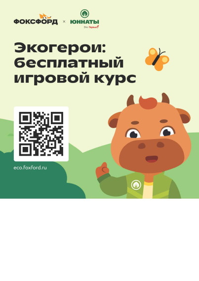 Игровой курс об экологии для дошкольников и учеников 1–4-х классов — «Экогерои».